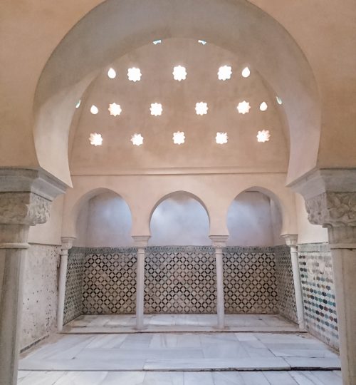 A Hammam (arab bath) inside the Alhambra, Granada